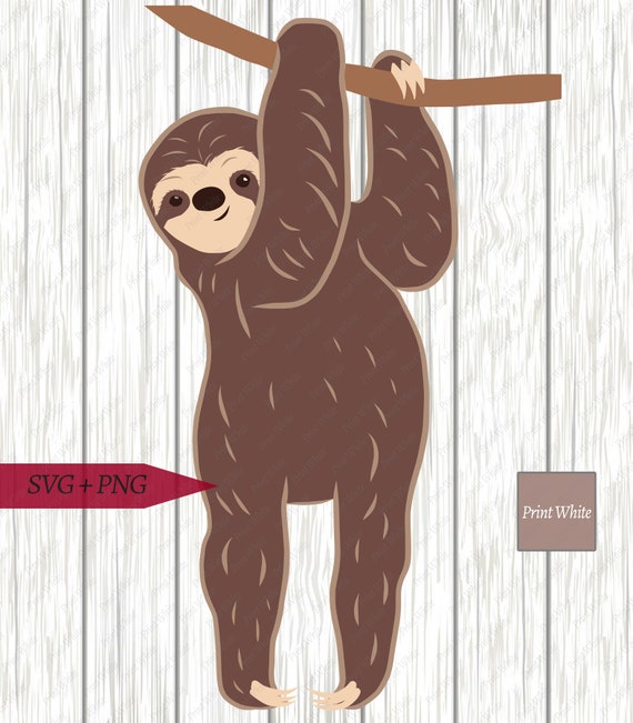 Download Sloth Iron On Sloth Png Printable Sloth Cutting Files Sloth Sublimation Design Sloth Clipart For Image Transfer Sloth Svg Files For Cricut Clip Art Art Collectibles Delage Com Br