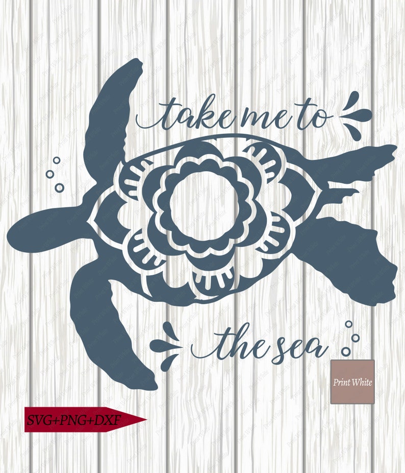 Download Art Collectibles Clip Art Take Me To The Sea Svg Sea Turtle Svg Dxf Png Nautical Clipart Cricut Cutting File Sublimation Design Silhouette Cut File Animal Mandala Svg