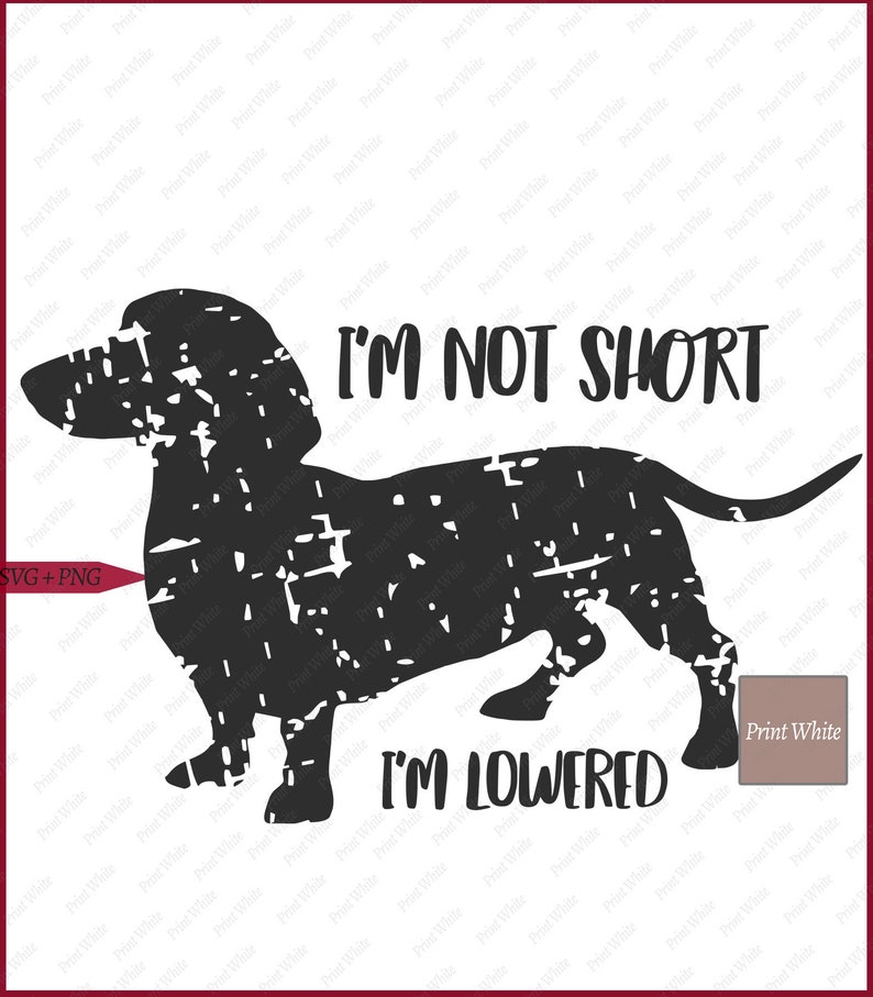 Sausage Dog Grunge Svg Dachshund Files Svg Distressed | Etsy