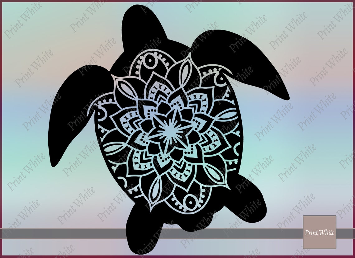 Download Turtle Svg Sea Turtle Svg Sea Animal Turtle Mandala ...
