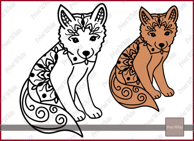 Free Free 291 Layered Fox Mandala Svg SVG PNG EPS DXF File