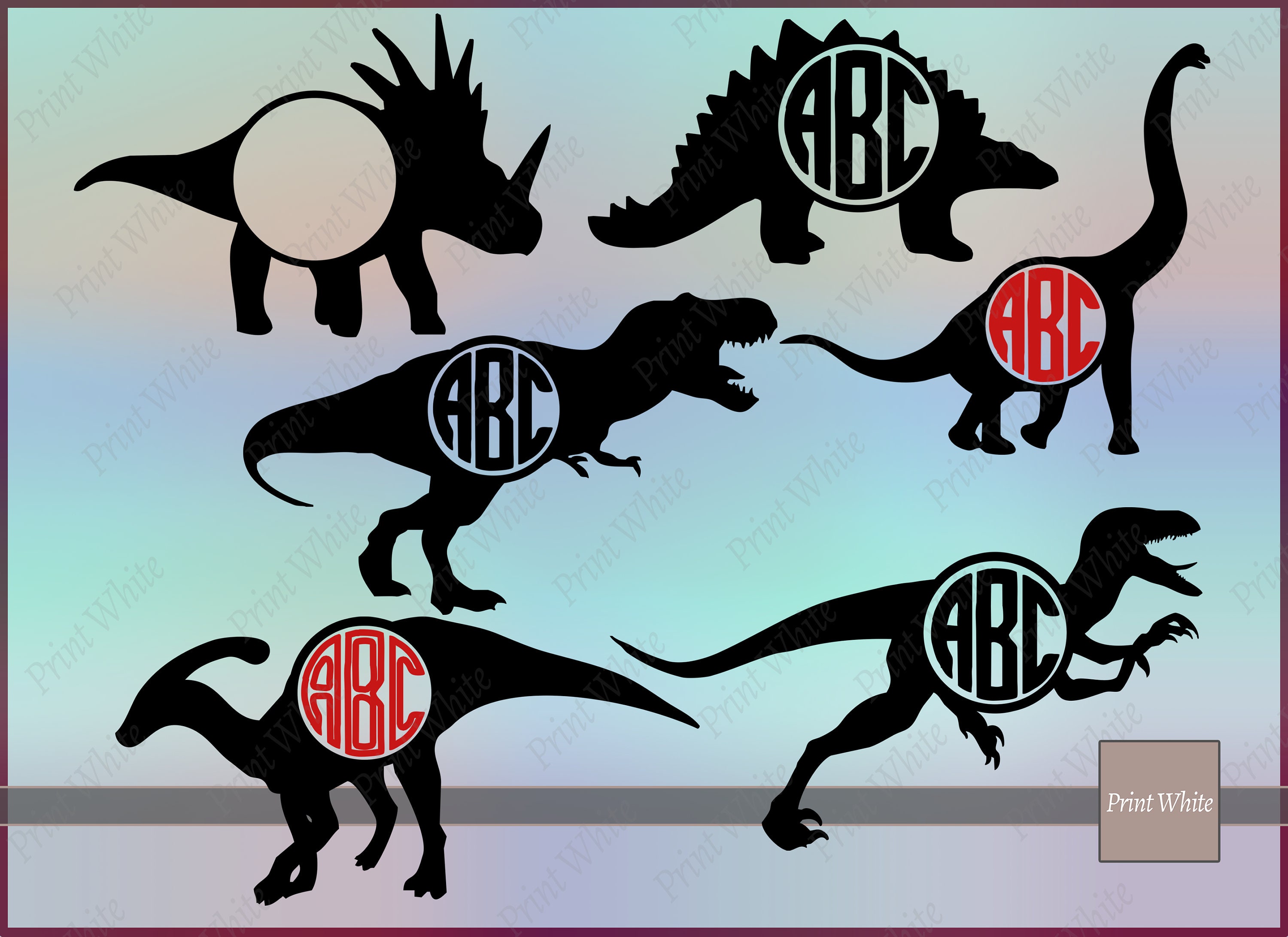 Download Dinosaur Monogram Svg Dinosaur Clipart Dinosaur Silhouette ...