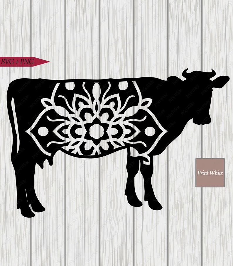 Free Free Mandala Cow Svg 886 SVG PNG EPS DXF File