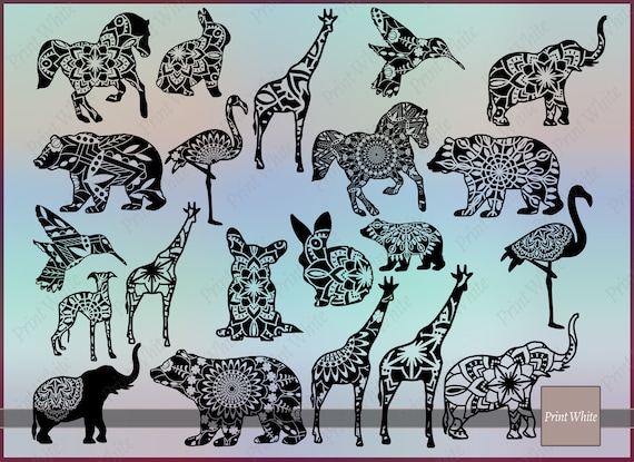 Download Mandala Animal Svg Bundle Animal Mandala Bundle Svg Bundle Etsy