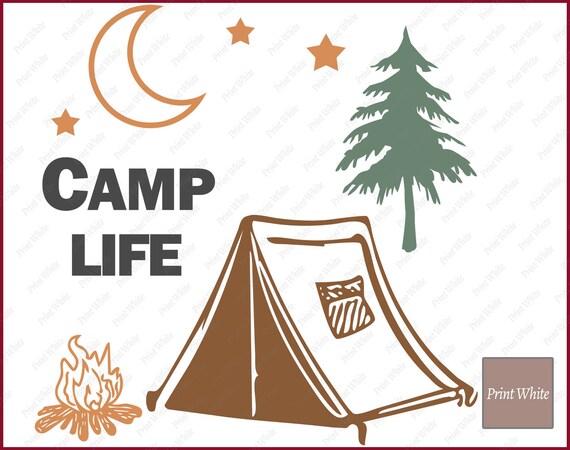 Download Camp Life Svg Bundle Camper Svg Tent Svg Tent Clipart Camper Etsy