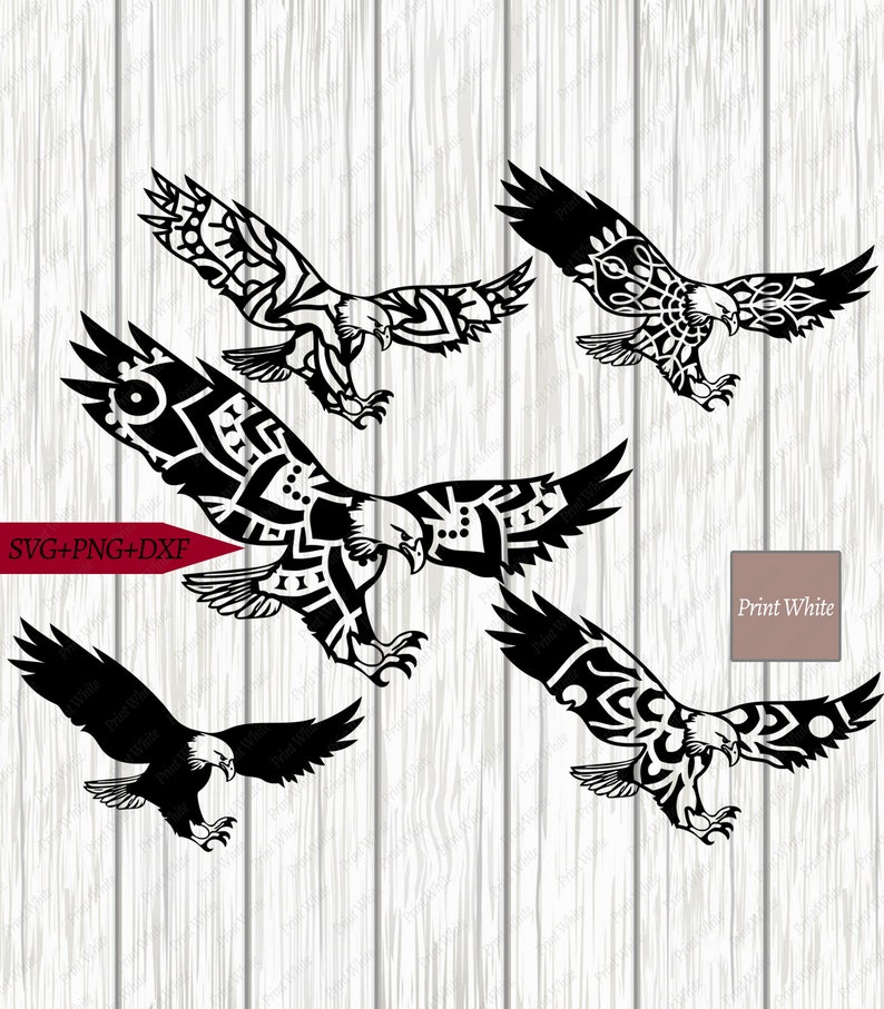 Download Clip Art Art Collectibles Digital File Mandala Eagle Tattoo Eagle Svg Bundle Svg Png Dxf Cricut Cutting Files Flying Eagle Svg Eagle Clipart Eagle Silhouette