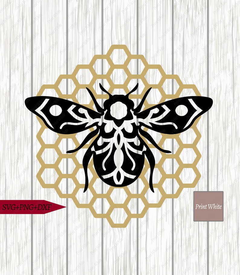 Download Visual Arts Bee Mandala Svg Dxf Honeycomb Sublimation Design Cricut Cutting File Silhouette Cut File Bee Clipart Mandala Animal Vector Digital Download Craft Supplies Tools