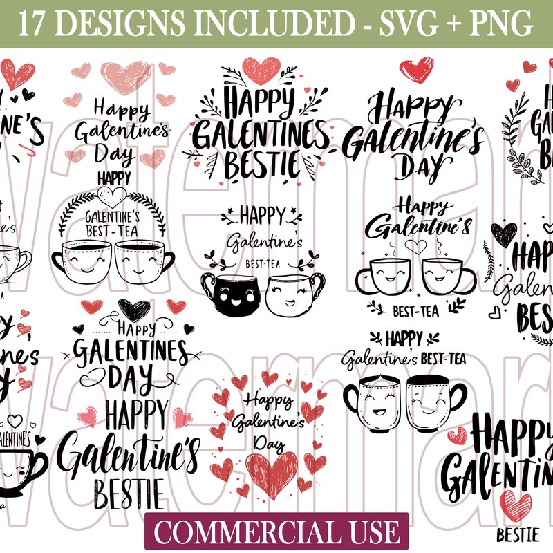 Galentines Day Svg - Etsy