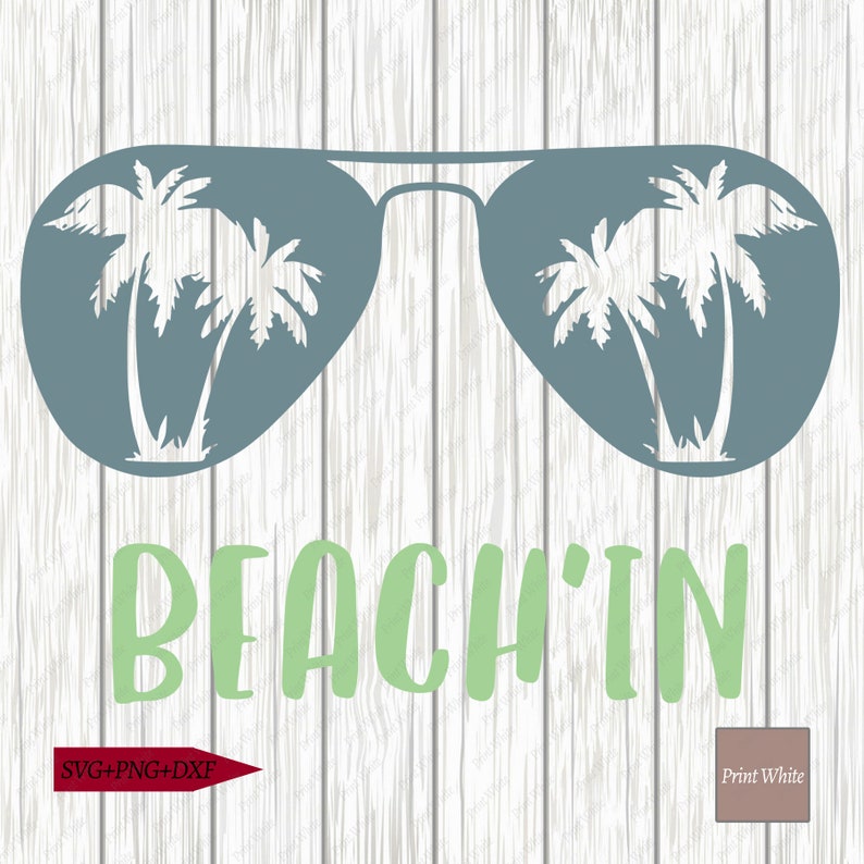 Download Beach In Svg Summer Svg Dxf Png Sunglasses Cut File Palm Tree Clipart Cricut Cutting Files Silhouette Beach Svg Cuttable Printable Design Clip Art Art Collectibles