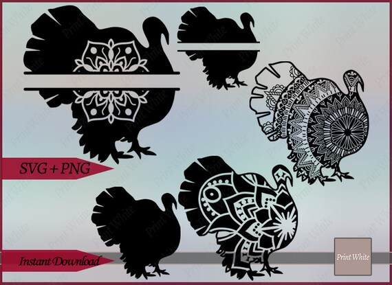 Download Turkey Mandala Turkey Svg Turkey Monogram Turkey Digital File Etsy