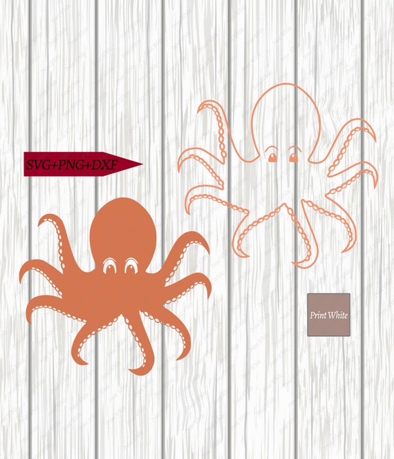 Download Free Octopus Svg Png Dxf Octopus Clipart Nautical Cut File Cricut Etsy SVG Cut Files