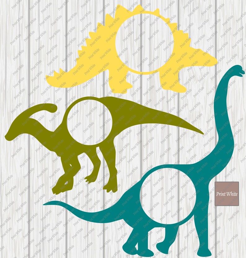 Download Dinosaur Monogram Svg Png Dxf Bundle Cricut Cut File Digital | Etsy