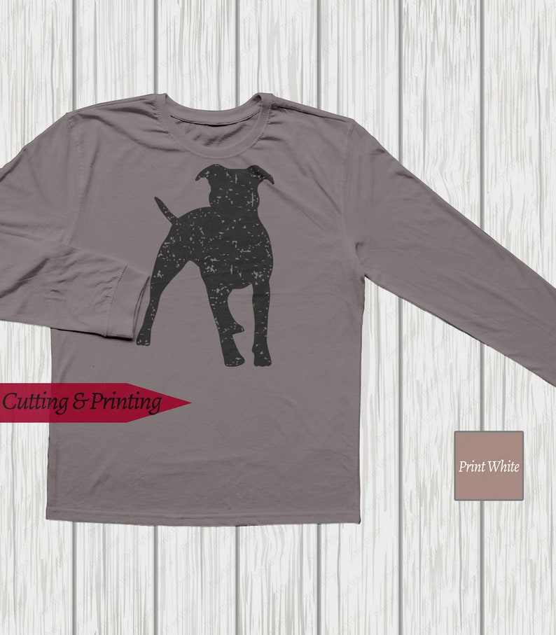 Pitbull Svg Pit Bull Sublimation Design for Image Transfer Dog | Etsy
