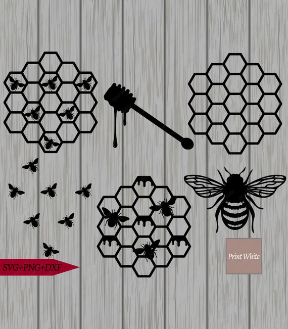 Free Bee Comb Svg SVG PNG EPS DXF File