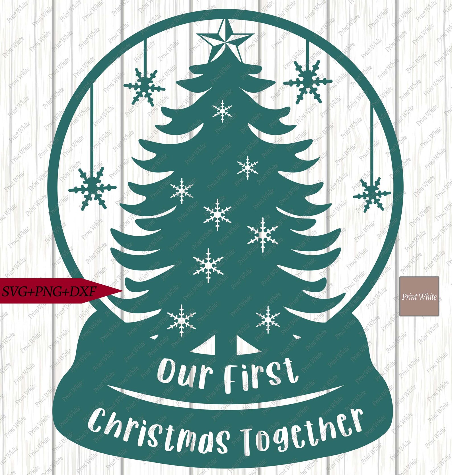 Our First Christmas Together Svg Png Christmas Svg Snow Globe  Etsy
