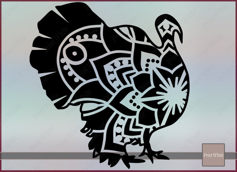 Download Turkey Mandala Turkey Svg Turkey Monogram Turkey Digital ...