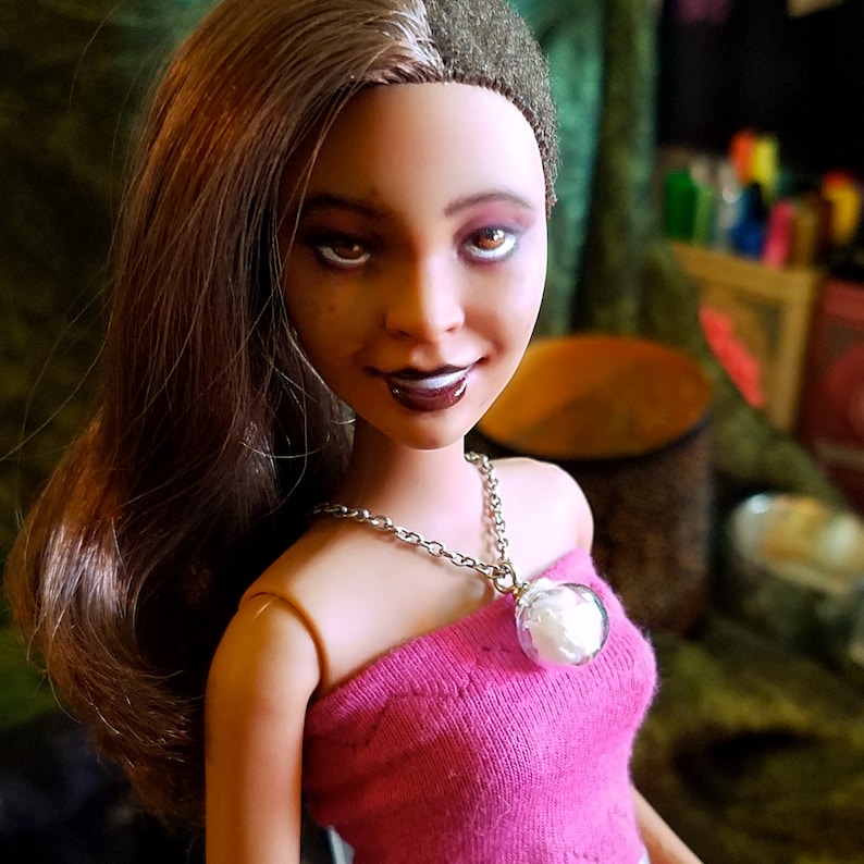 BJD MSD Doll Jewelry Glass globe with teeth