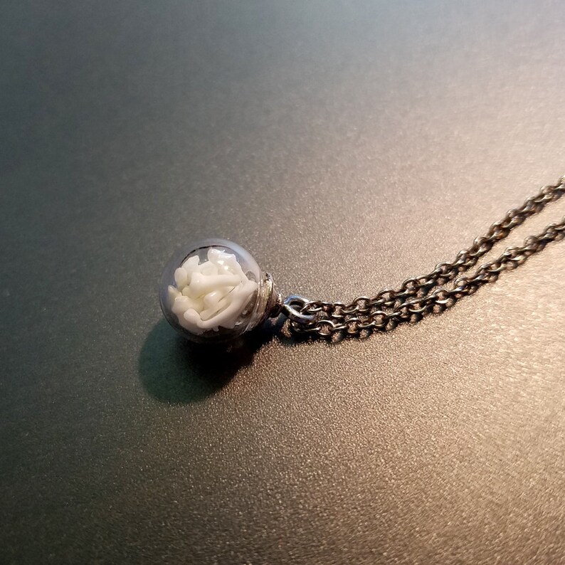 BJD MSD Doll Jewelry Glass globe with teeth