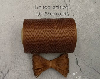 Macrame Thread, Waxed Cord, Macrame Supplies 0,8 mm