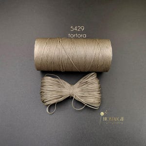 Macrame Cord, Waxed Macrame Thread, Jewelry Thread, 1mm