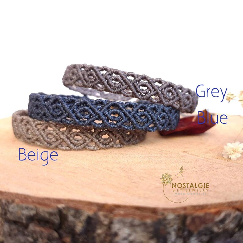 Mens Macrame Bracelet, Woven Celtic Bracelet - Etsy