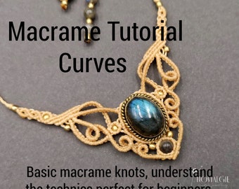 PDF Macrame Tutorial-Instructions only with Important Basic Macrame Knots