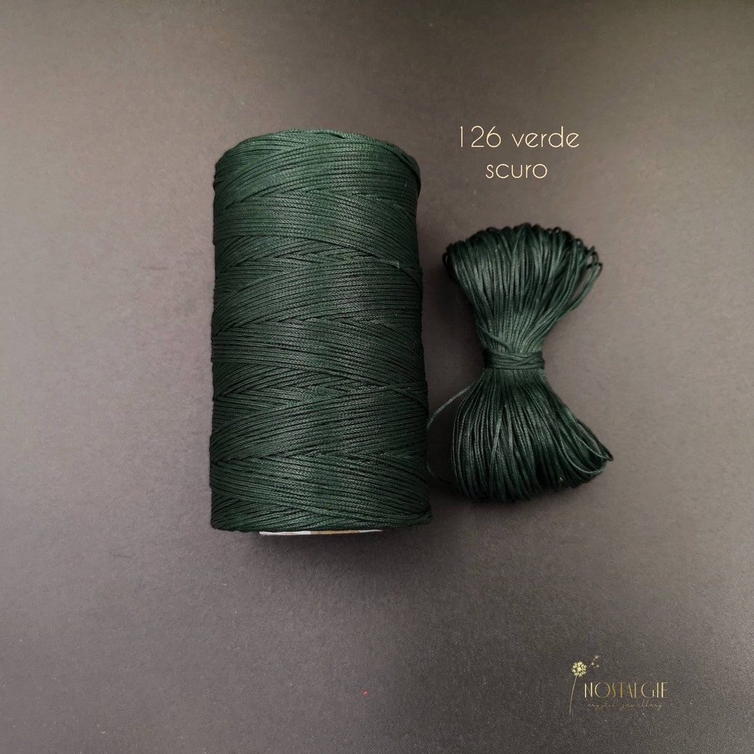 Waxed Macrame Cord, Macrame Jewelry Thread, 500meter Rope Etsy