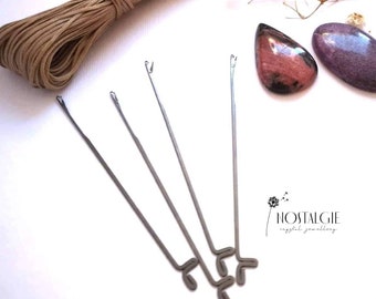 Macrame Hook needle, Macrame Tool, Small Deadlock Hook Needle tool,
