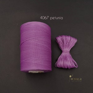 Waxed Macrame Thread, Jewelry Cord, 500-meter Rope 1mm
