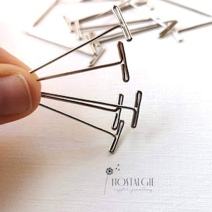 Stainless Steel T Pins for Macrame Boards, Pins for Lace Making