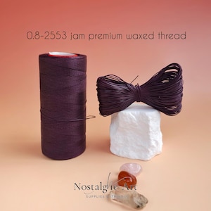 Premium Macrame Thread, Macrame Cord, 0,8 mm