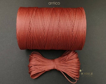 Macrame Waxed Cord, Jewelry Thread, Macrame Supplies, 1mm