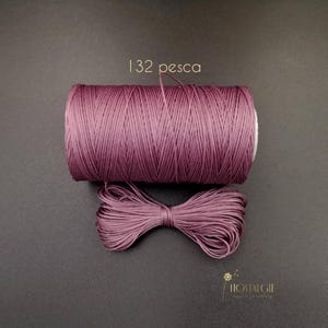 Macrame Waxed Thread, Macrame Cord, Macrame Supplies, 1mm