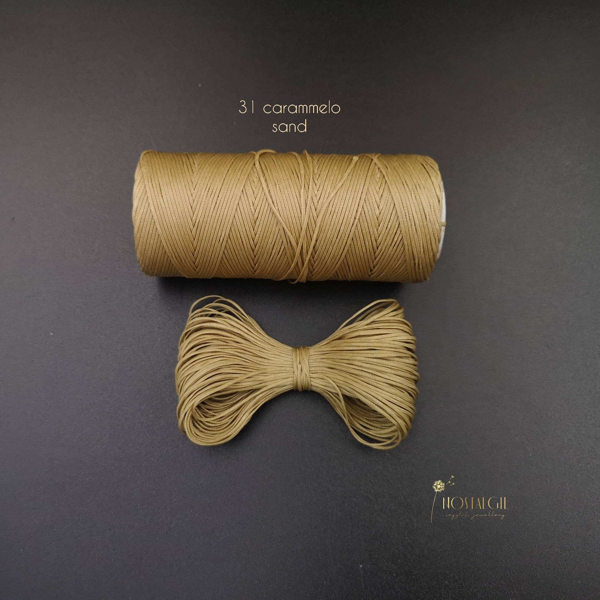 Macrame Thread Waxed Macrame Cord Etsy