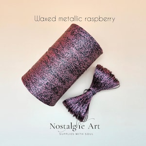 Hilo de metal encerado de 0,8 mm para joyería de macramé, hilo de poliéster suave, brillante y duradero para joyería, cuentas, costura a mano de cuero,