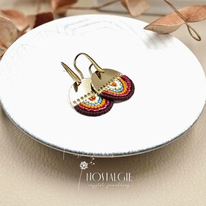Gold Circle Bead Earrings, Mini Bead Earrings, Tiny Geometric Earrings