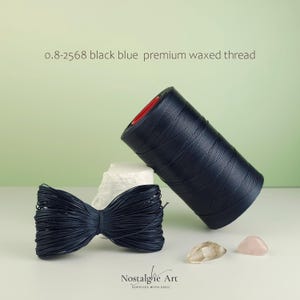 Premium Macrame Thread, Woskowany Sznurek, Materiały do Macrame 0,8 mm