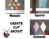 Creator 39 s Ultra Beetle Bits EVERYTHING Glass Cutting System - COMPLETE WITH 6-Pack Waffle Grids and Push Button Flying Beetle Glass Cutter