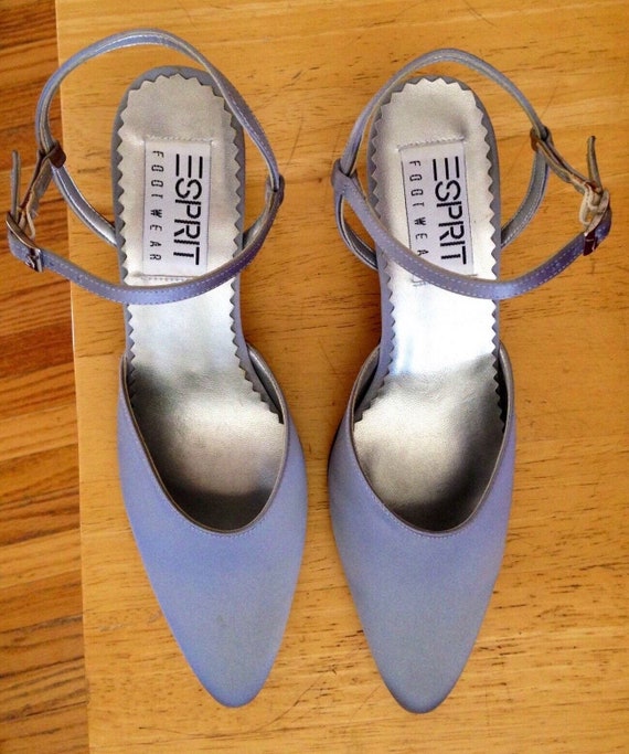 platinum silver heels