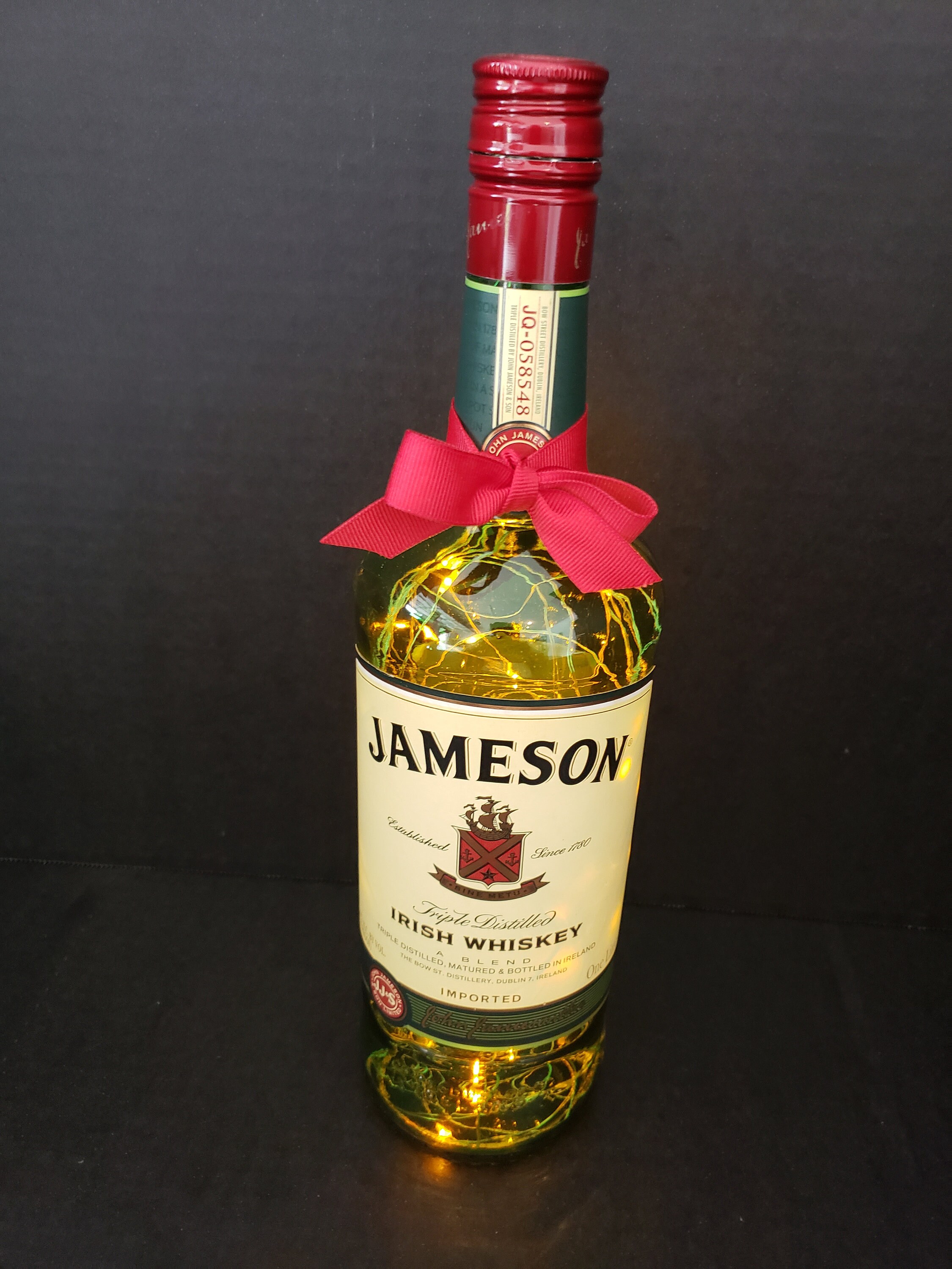 Jameson Irish Whiskey Liquor Bottle. LED Battery Operated Etsy