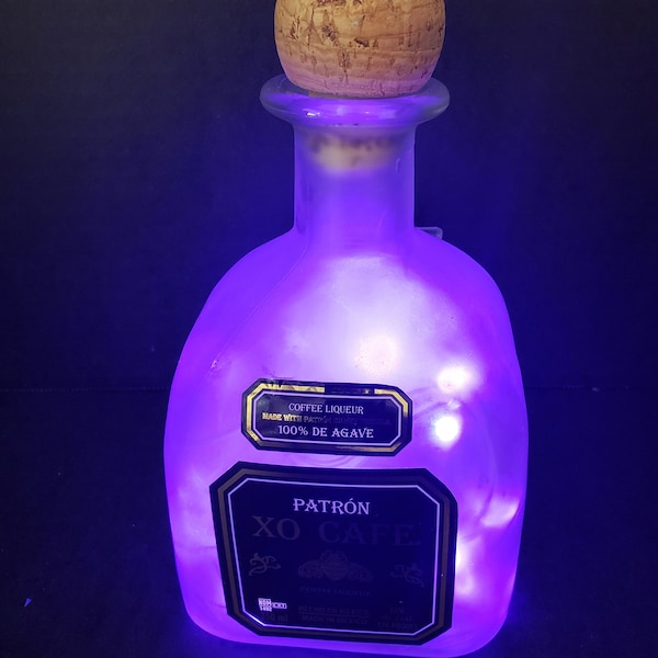 Liquor Bottle Night Lights Etsy