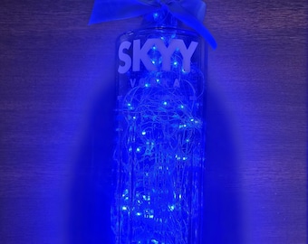 Skyy Vodka Bottle Light - Etsy Canada