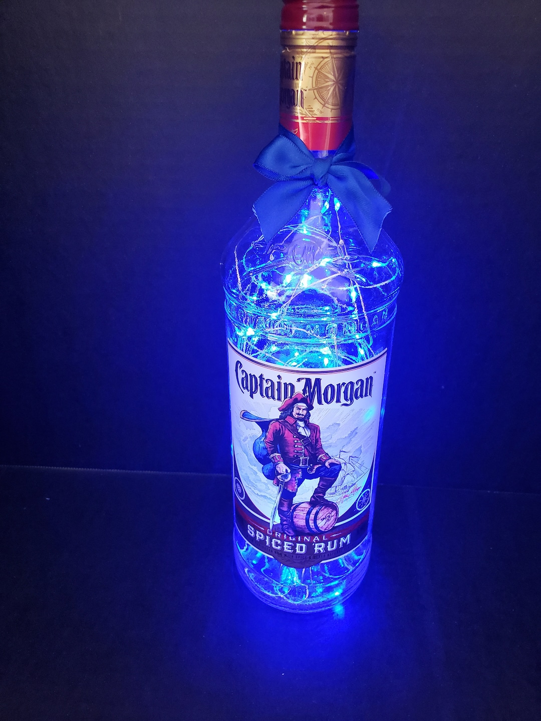 Captain Morgan スパイスラム 宝箱ボトルライト　照明 Captain Morgan スパイスラム 宝箱ボトルライト照明
