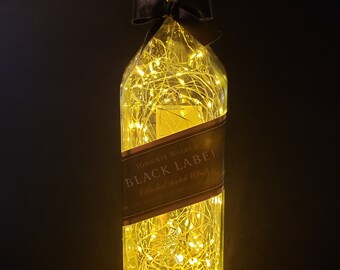 Johnnie Walker Black LED Batterie betriebene Lichter.