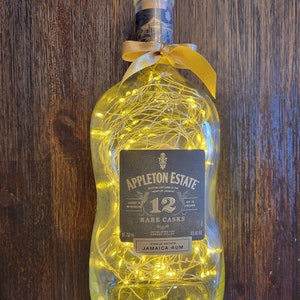 Appleton Estates Rum W/ Gold Lights - Etsy