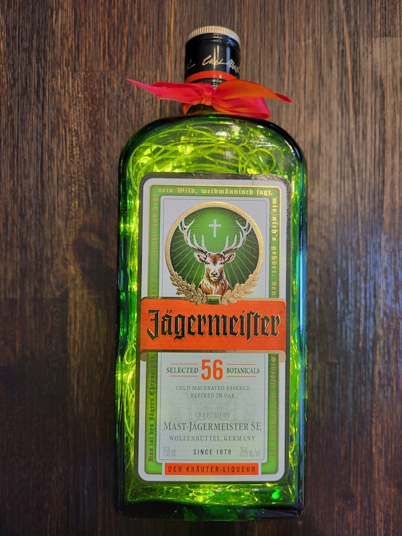 Jagermeister LED Lighted Bottle - Etsy
