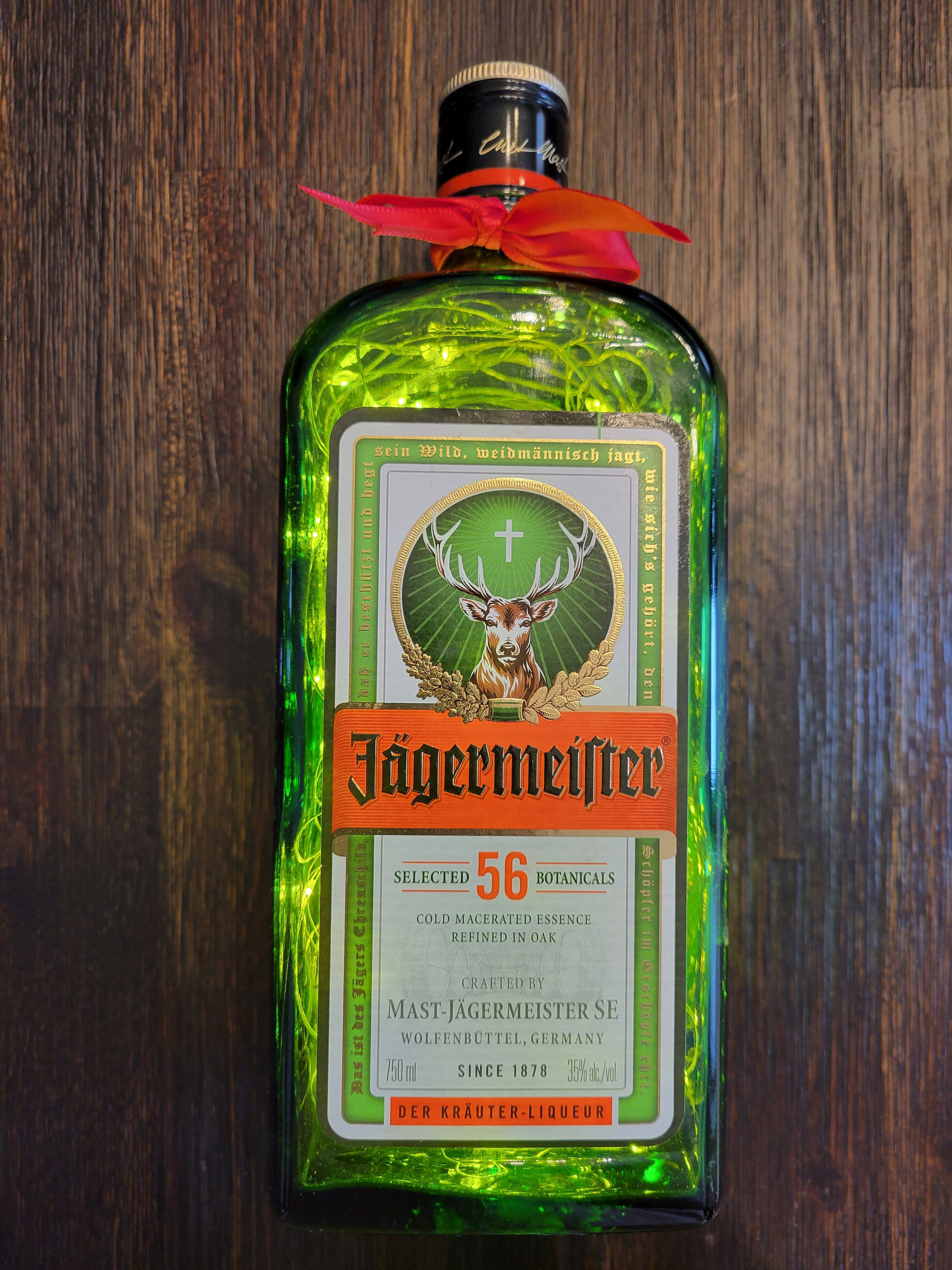 Buy Jagermeister LED Lighted Bottle Online in India - Etsy