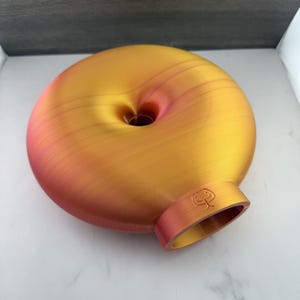 Snake 3Donut Tank Hide | Magnetic Reptile Hide for Snakes | Regular