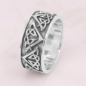 Band Ring, Silver Women Ring, Thumb Band Ring, Silver Men Ring, Silver Band Ring, Handmade Ring, Silver Ring, Mother&#39;s Day Gift, Fathers Day