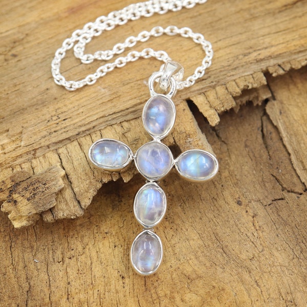 Boho Cross Pendant Etsy